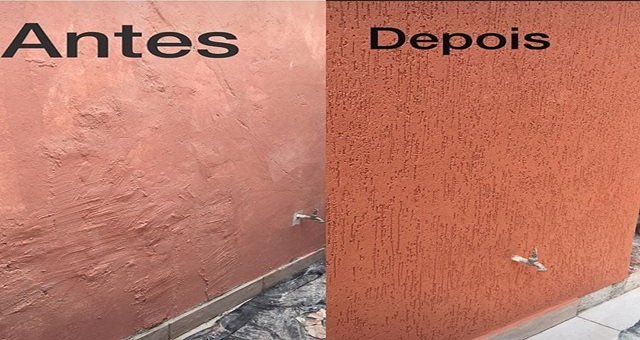 Detalhe de textura de massa